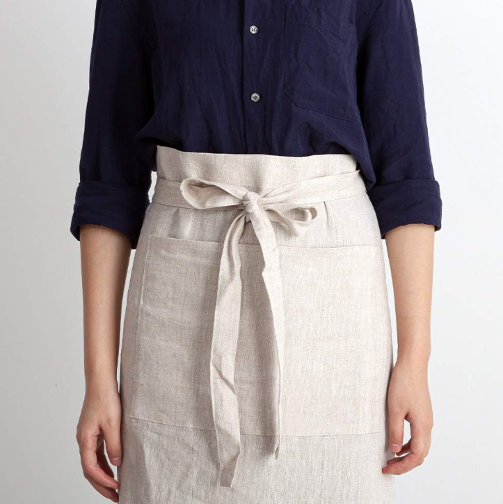 Off-White Long Half-Apron - Image 2